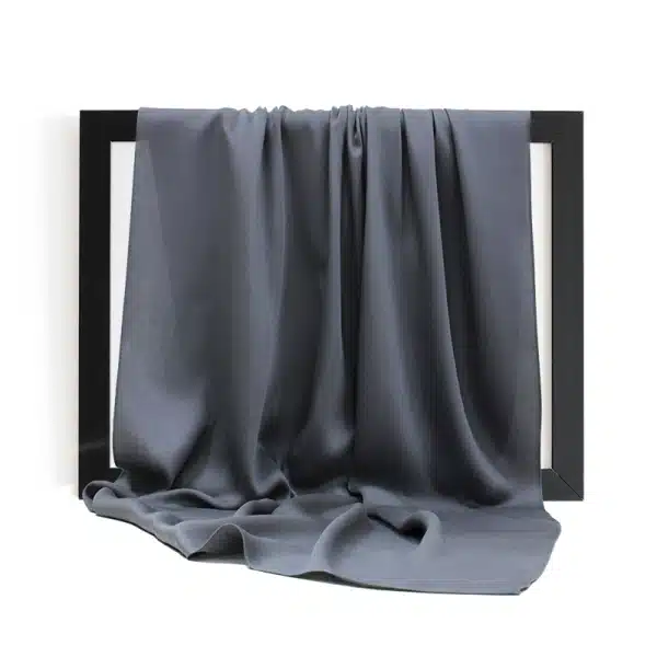Premium Satin Dark Grey Hijab Premium Satin Dark Grey Hijab
