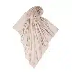 Embellishment Jersey Light Beige Hijab