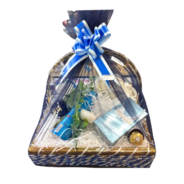 blue forty pound hamper 1